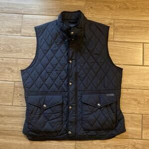 POLO RALPH LAUREN Men’s 2XL Navy Blue Quilted Vest
